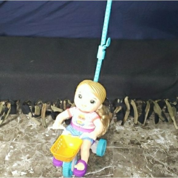 Baby Alive doll with bicycle - Picture 8 of 12